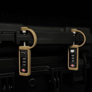 TSA Approved Firearm Travel Case Locks, Gun Case Hard Pistol Cases Lock Gun Carrying Case Lock, Cut-Proof Case TSA Padlocks for Rifles/Revolver/Handgun/Camera Hard Cases