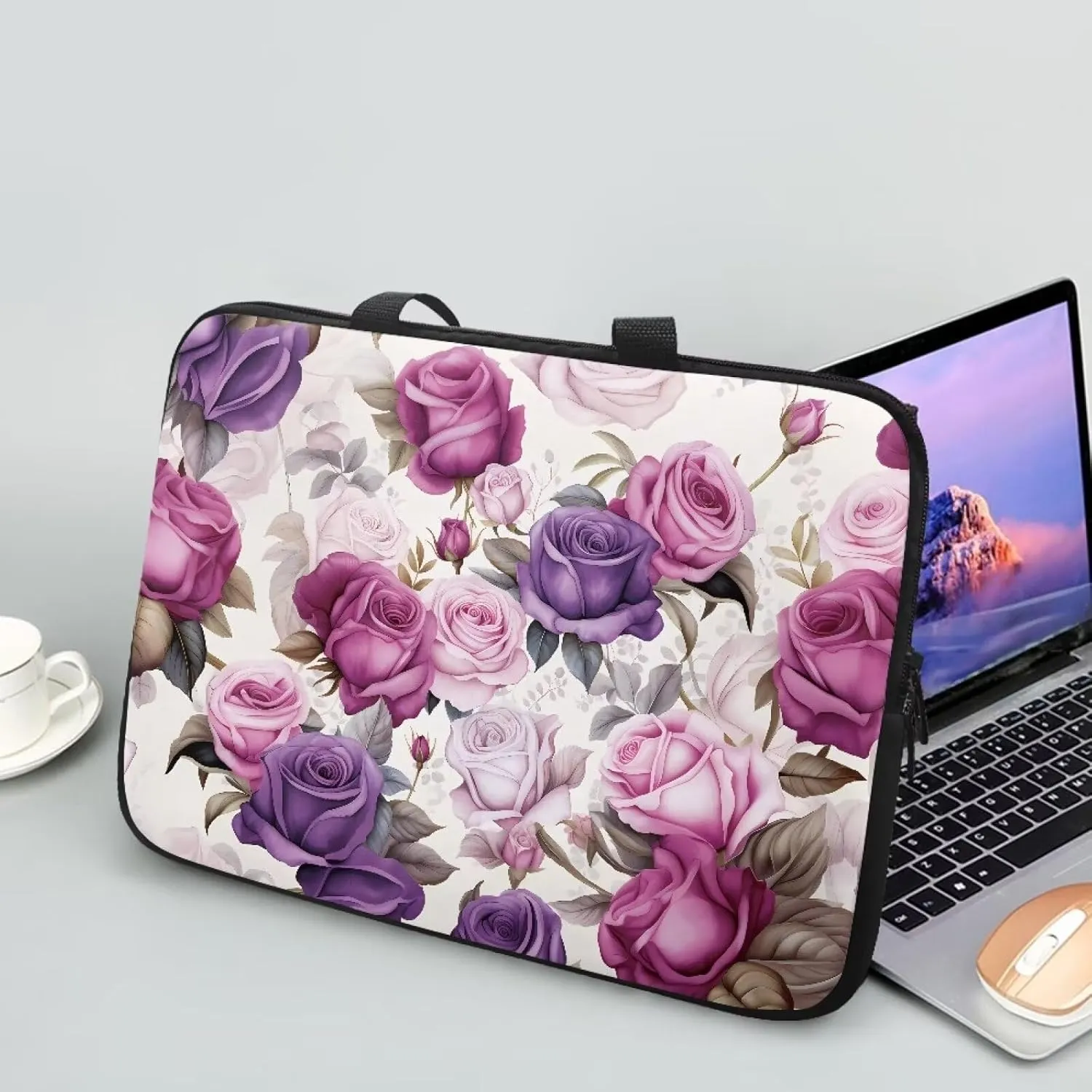 Uasibuni 17 inch Laptop Bag for Women Stylish Laptop Bag Laptop Carrying Bag Case Tablet Travel Cover