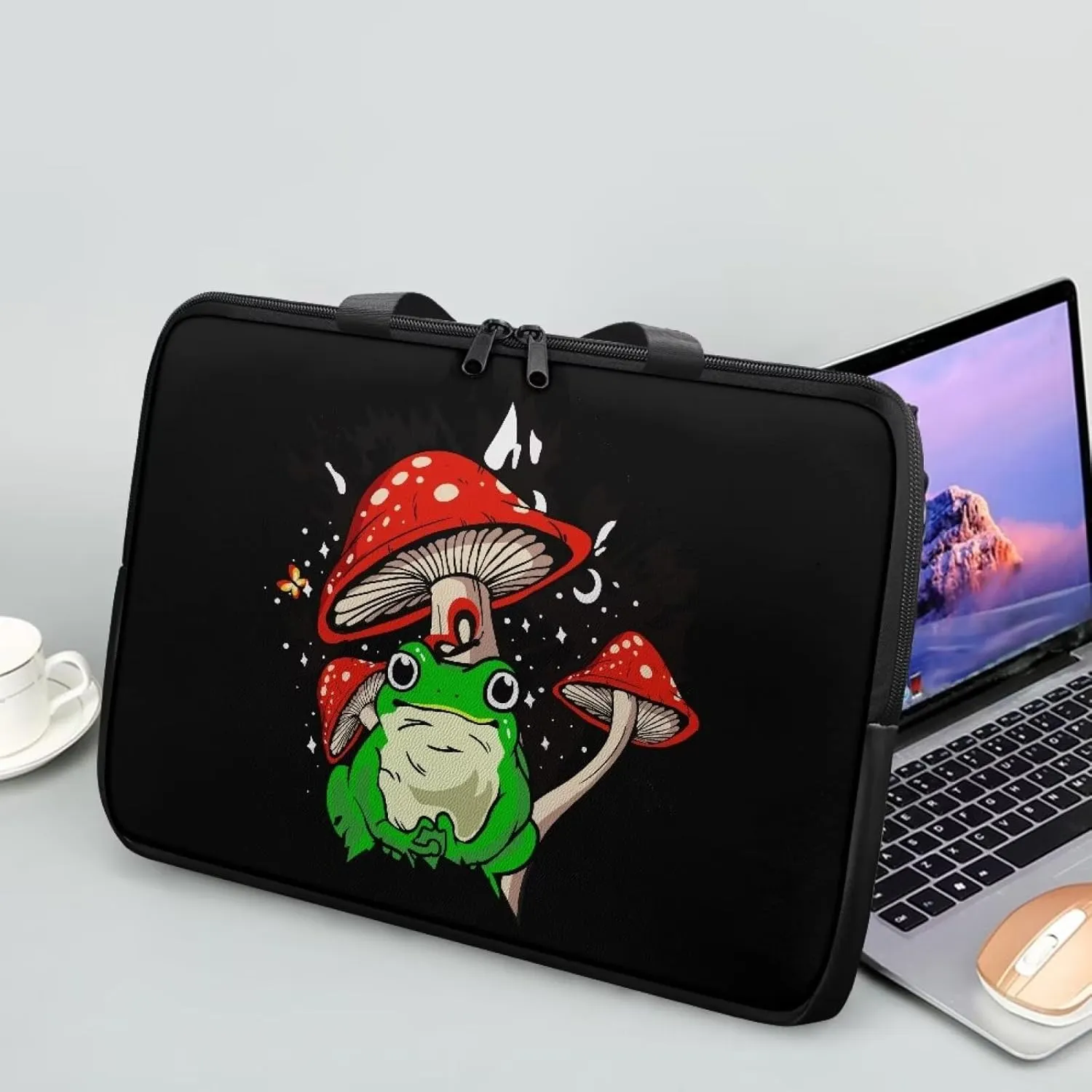 Uasibuni Computer Carrying Case,Notebook Bag for Women,Laptop Messenger Bag for Men,Laptop Sleeve