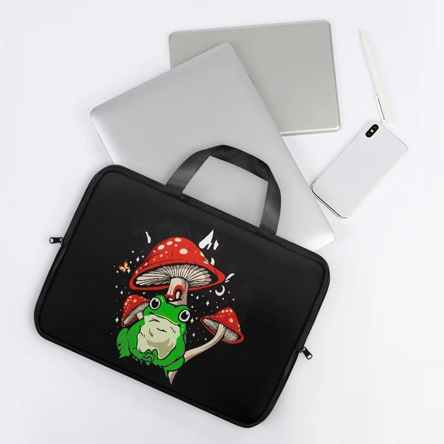 Uasibuni Computer Carrying Case,Notebook Bag for Women,Laptop Messenger Bag for Men,Laptop Sleeve