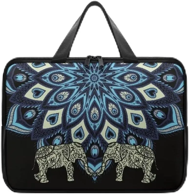 Uasibuni Computer Carrying Case,Notebook Bag for Women,Laptop Messenger Bag for Men,Laptop Sleeve