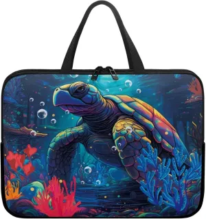 Uasibuni Cute Laptop Bag for Women Men Laptop Messenger Bag