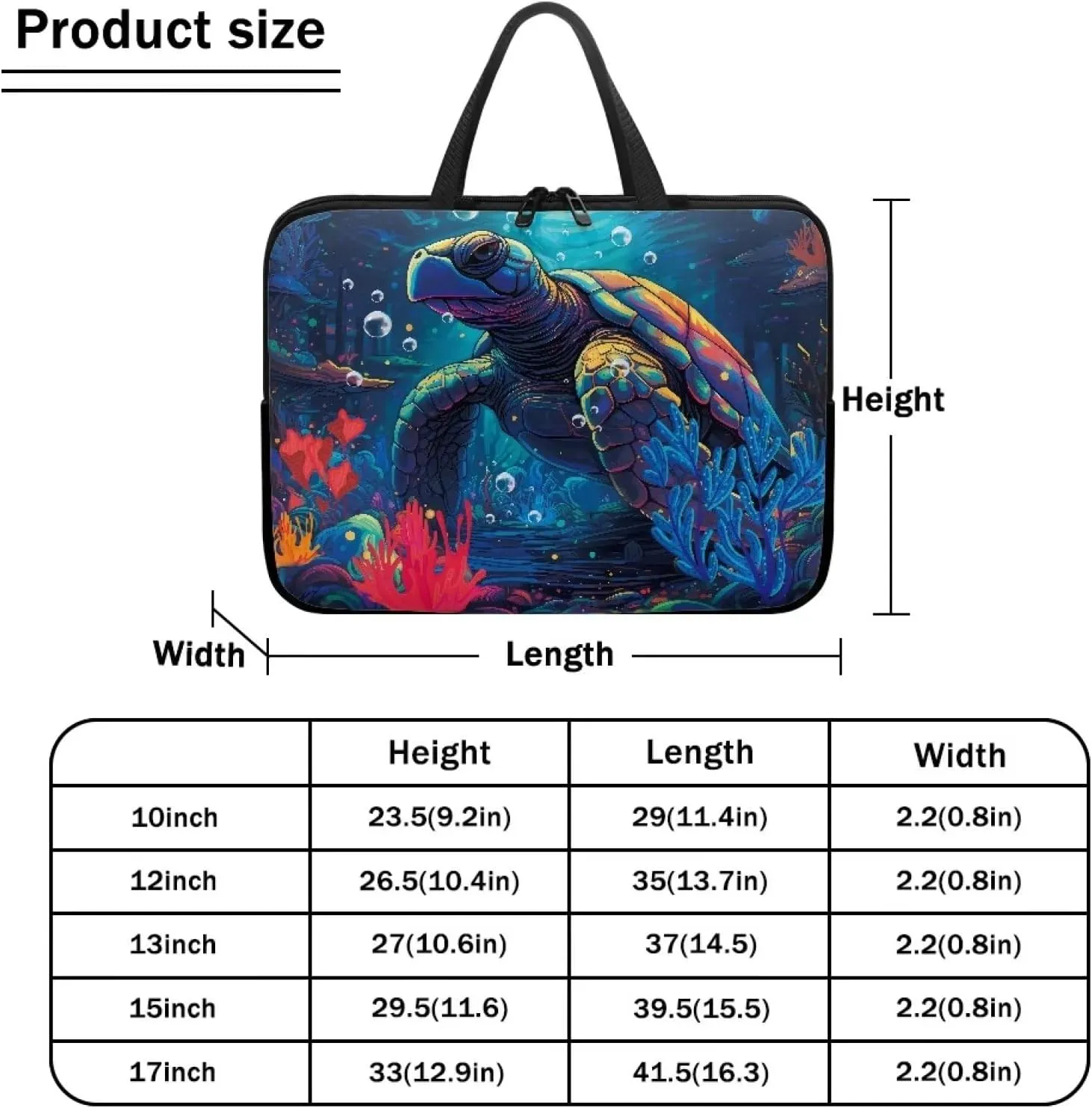Uasibuni Cute Laptop Bag for Women Men Laptop Messenger Bag