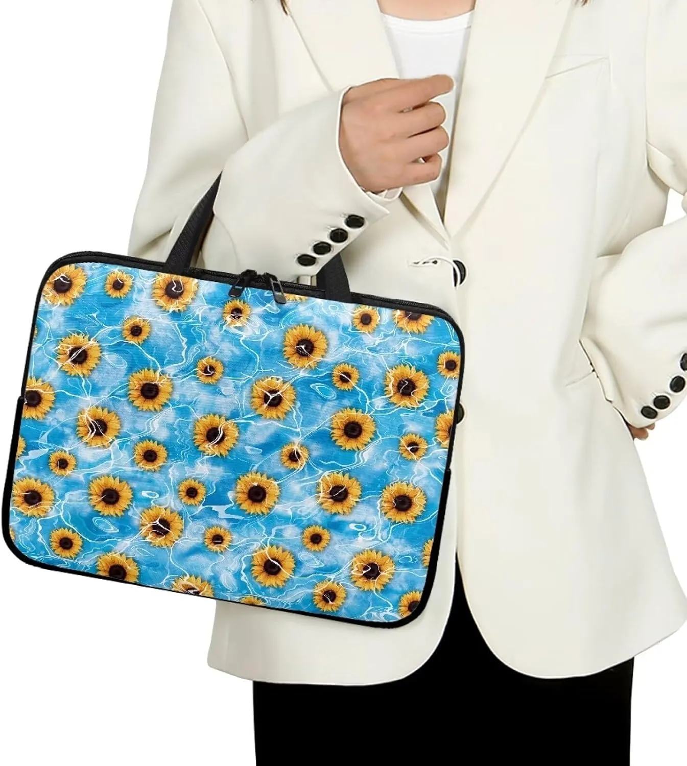 Uasibuni Cute Laptop Tote Bag 17In Laptop Sleeve Case Laptop Case Laptop Bag Gift for Women Men