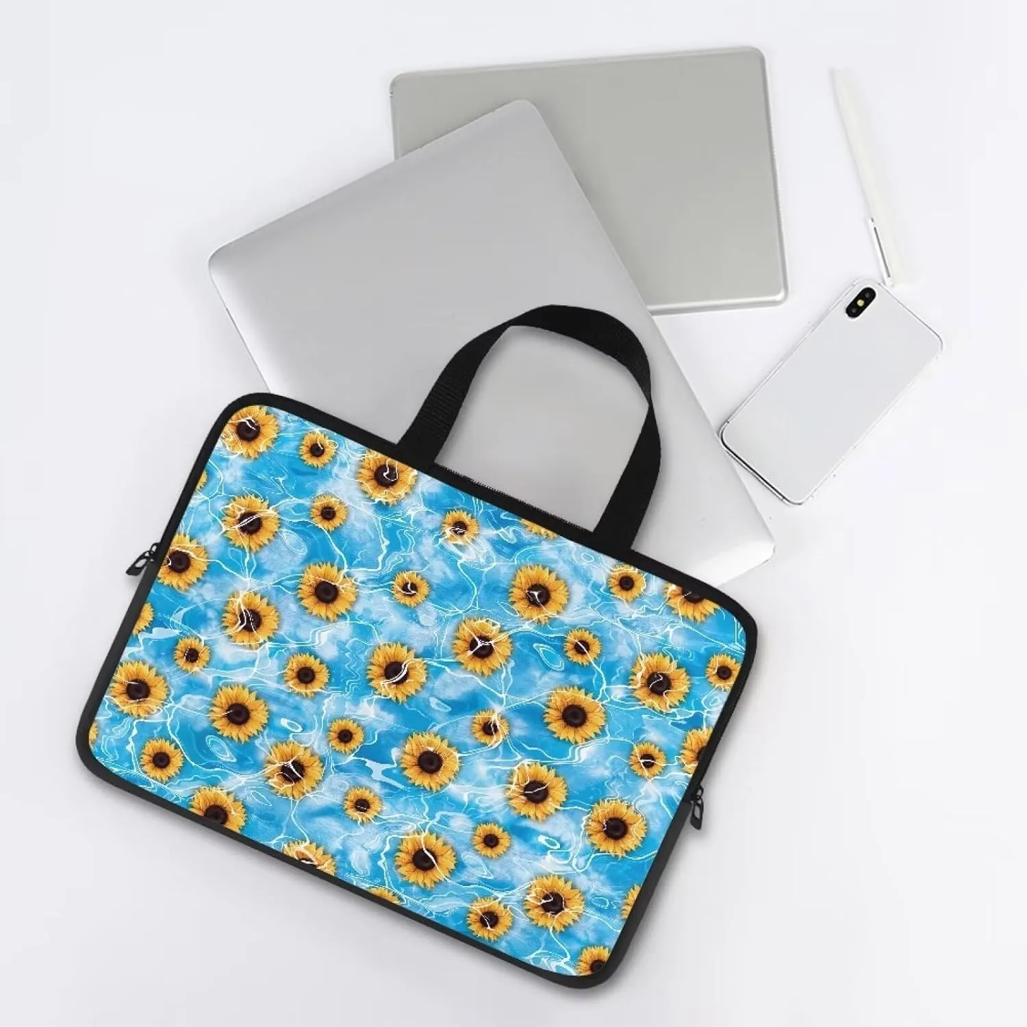 Uasibuni Cute Laptop Tote Bag 17In Laptop Sleeve Case Laptop Case Laptop Bag Gift for Women Men