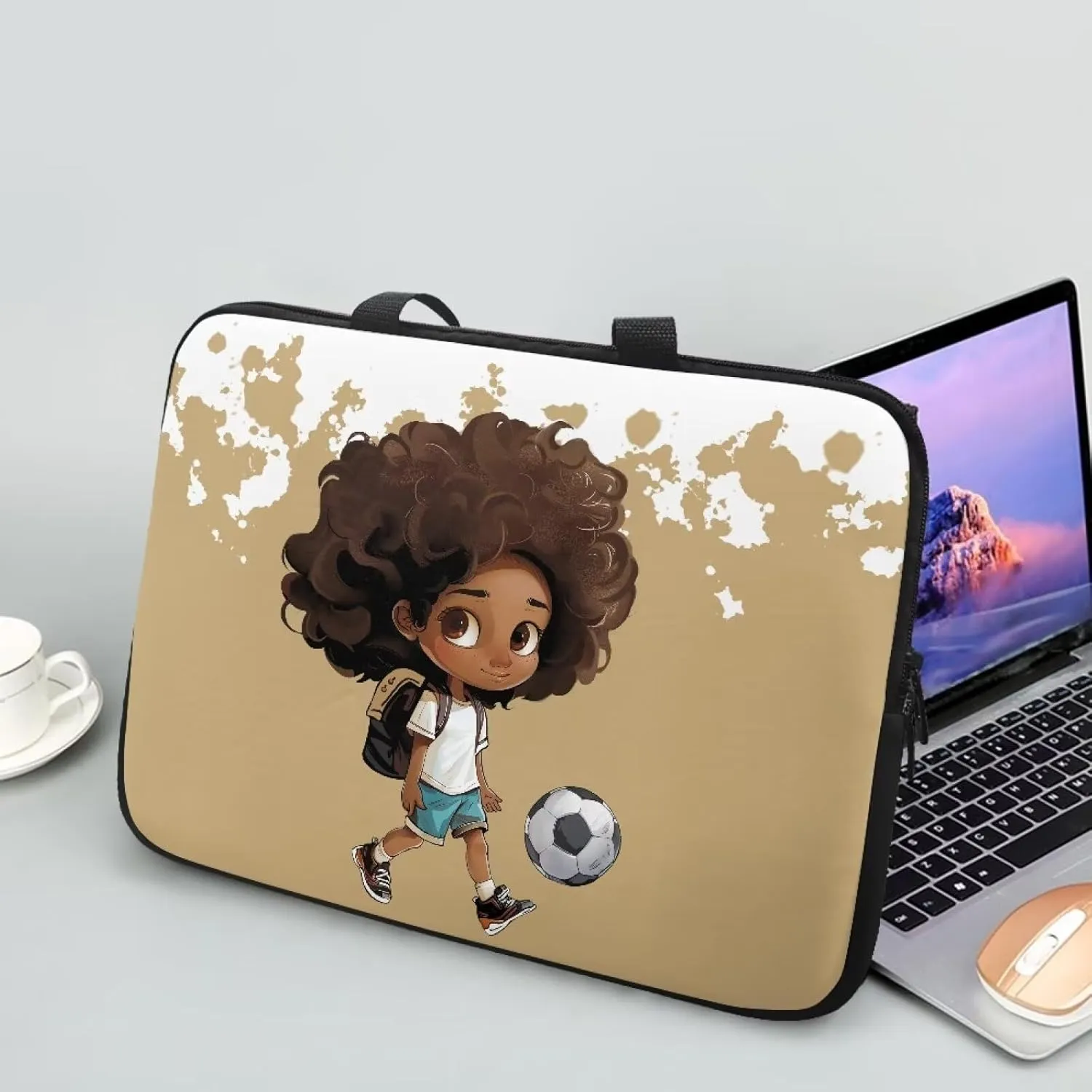 Uasibuni Cute Laptop Tote Bag 17In Laptop Sleeve Case Laptop Case Laptop Bag Gift for Women Men