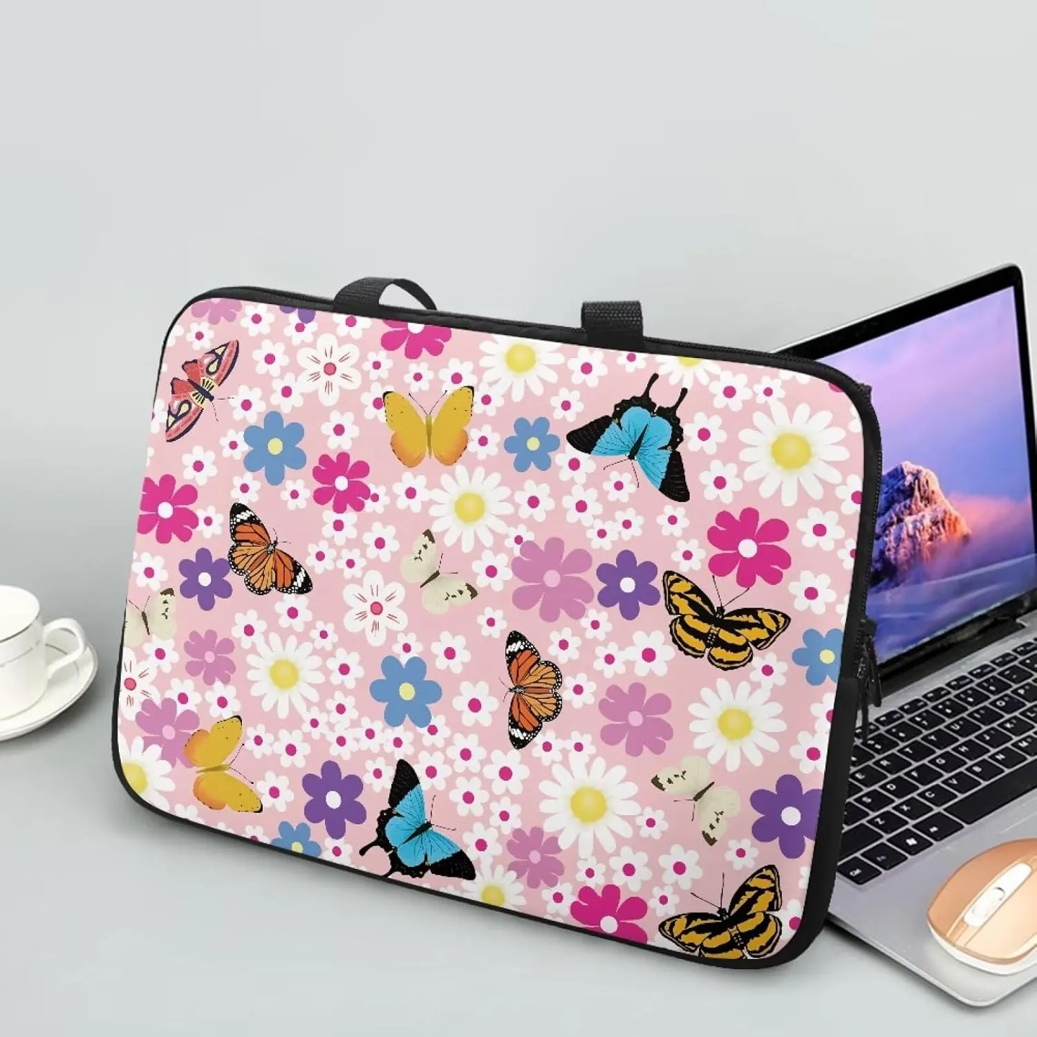 Uasibuni Cute Laptop Tote Bag 17In Laptop Sleeve Case Laptop Case Laptop Bag Gift for Women Men