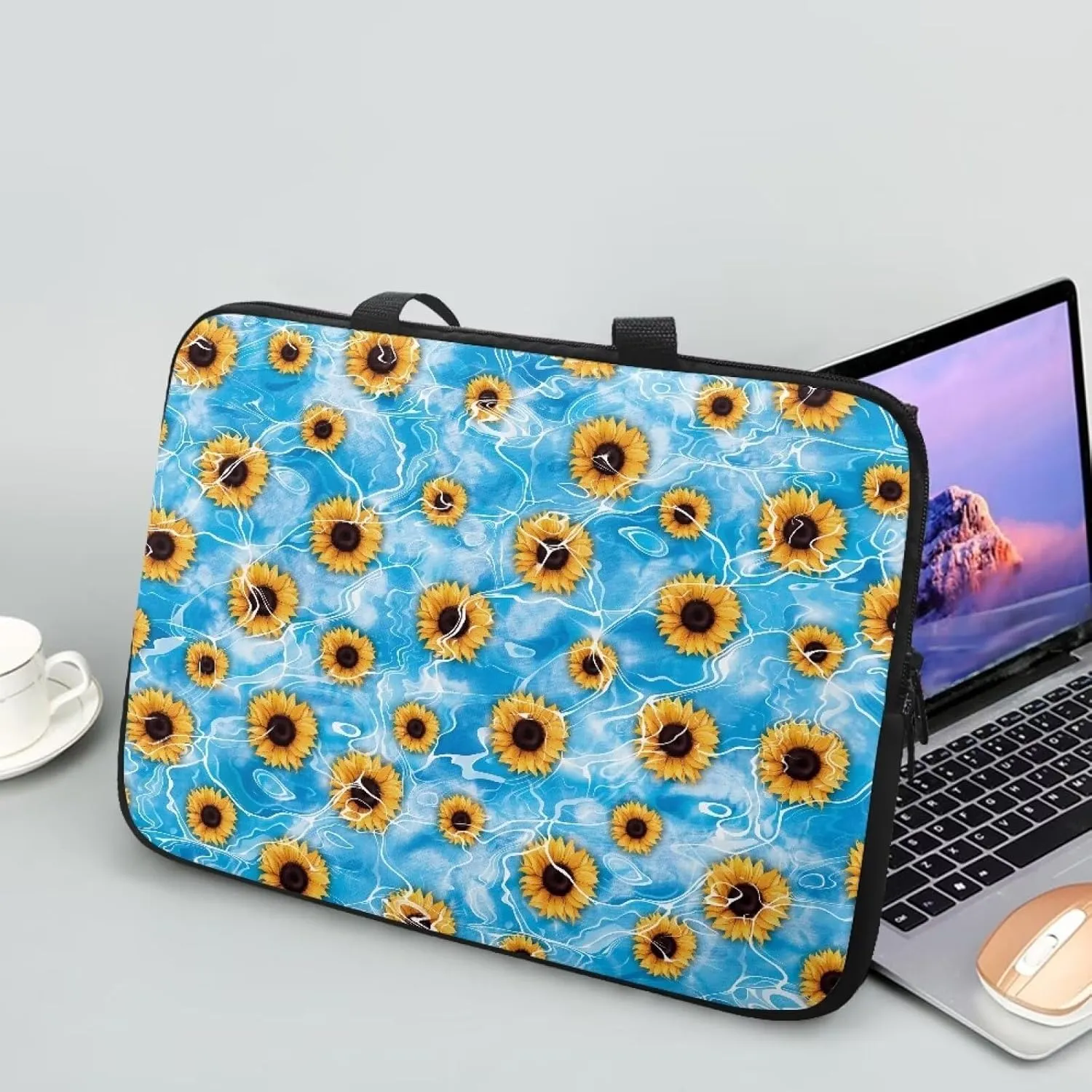 Uasibuni Cute Laptop Tote Bag 17In Laptop Sleeve Case Laptop Case Laptop Bag Gift for Women Men