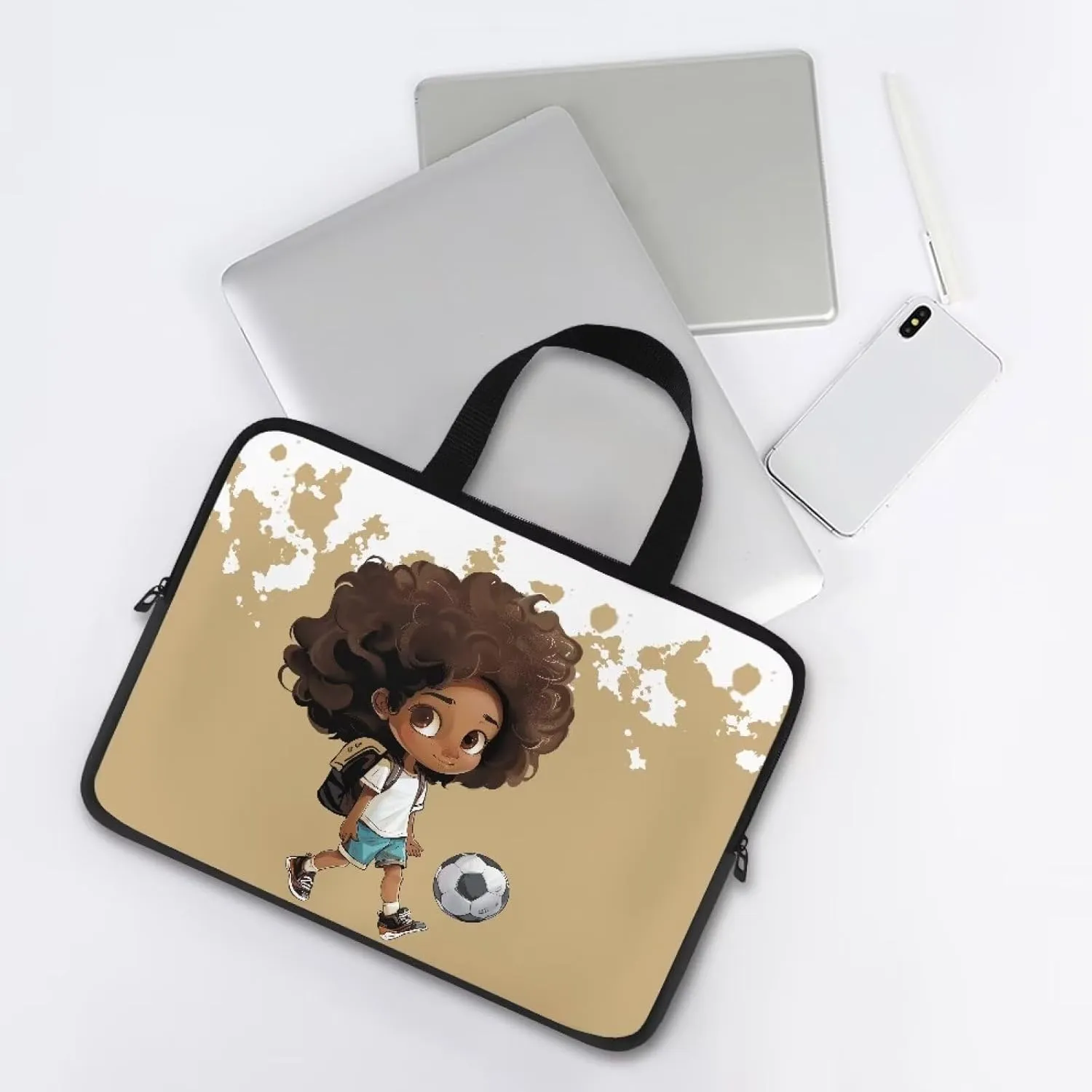 Uasibuni Cute Laptop Tote Bag 17In Laptop Sleeve Case Laptop Case Laptop Bag Gift for Women Men