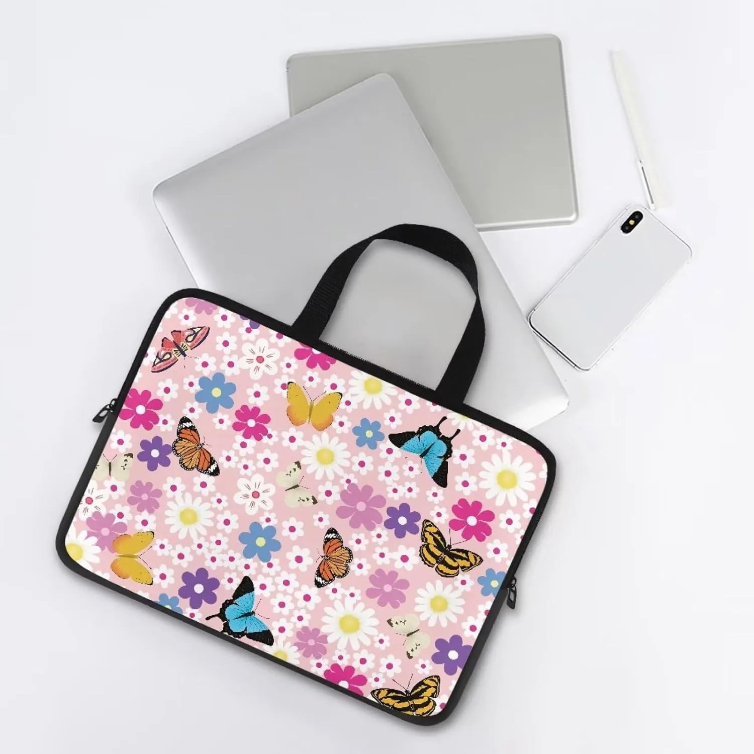 Uasibuni Cute Laptop Tote Bag 17In Laptop Sleeve Case Laptop Case Laptop Bag Gift for Women Men