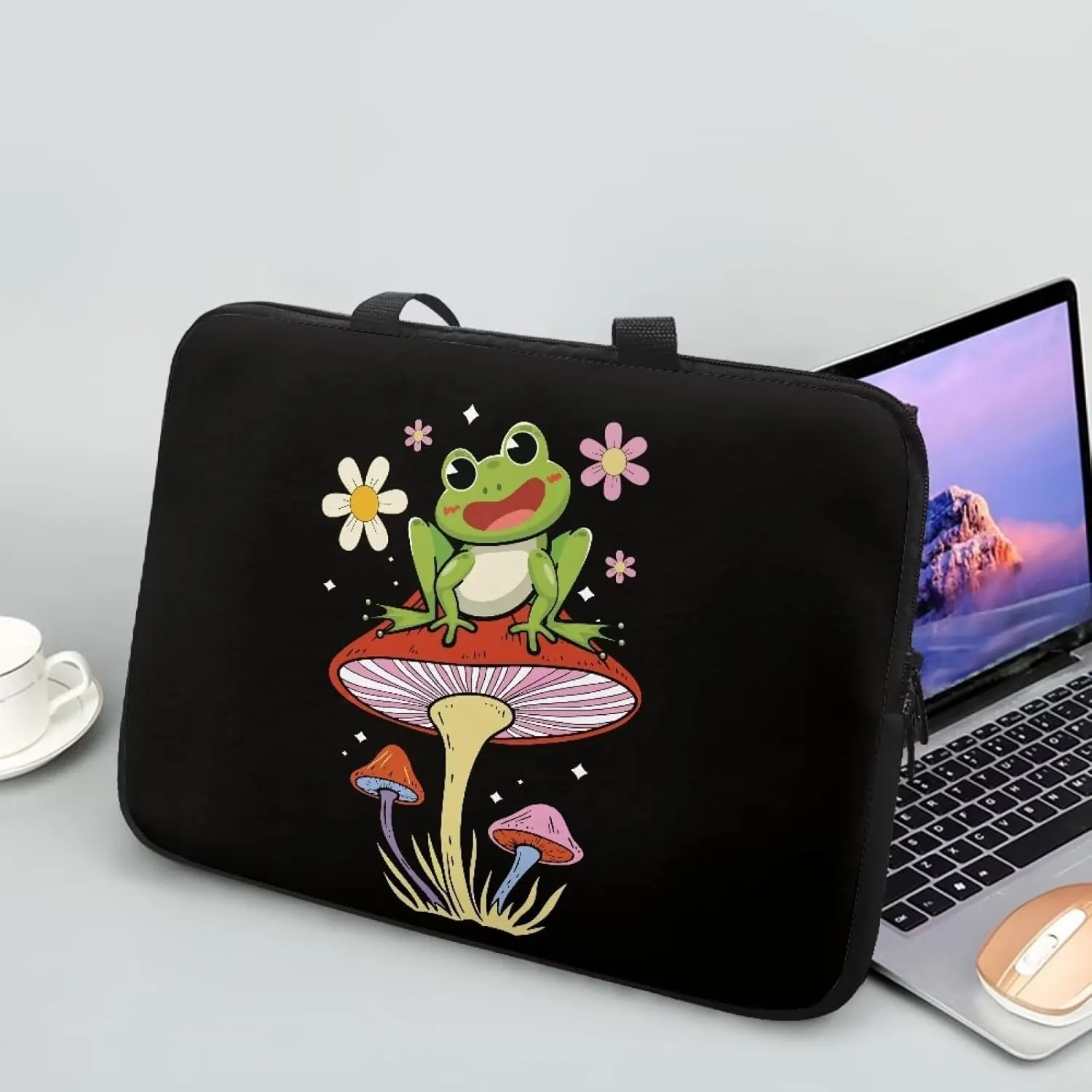 Uasibuni Laptop Sleeve Bag 15.6 In Laptop Bag Laptop Cover Cute Carrying Case for Women Laptop Handbag Tote Bag