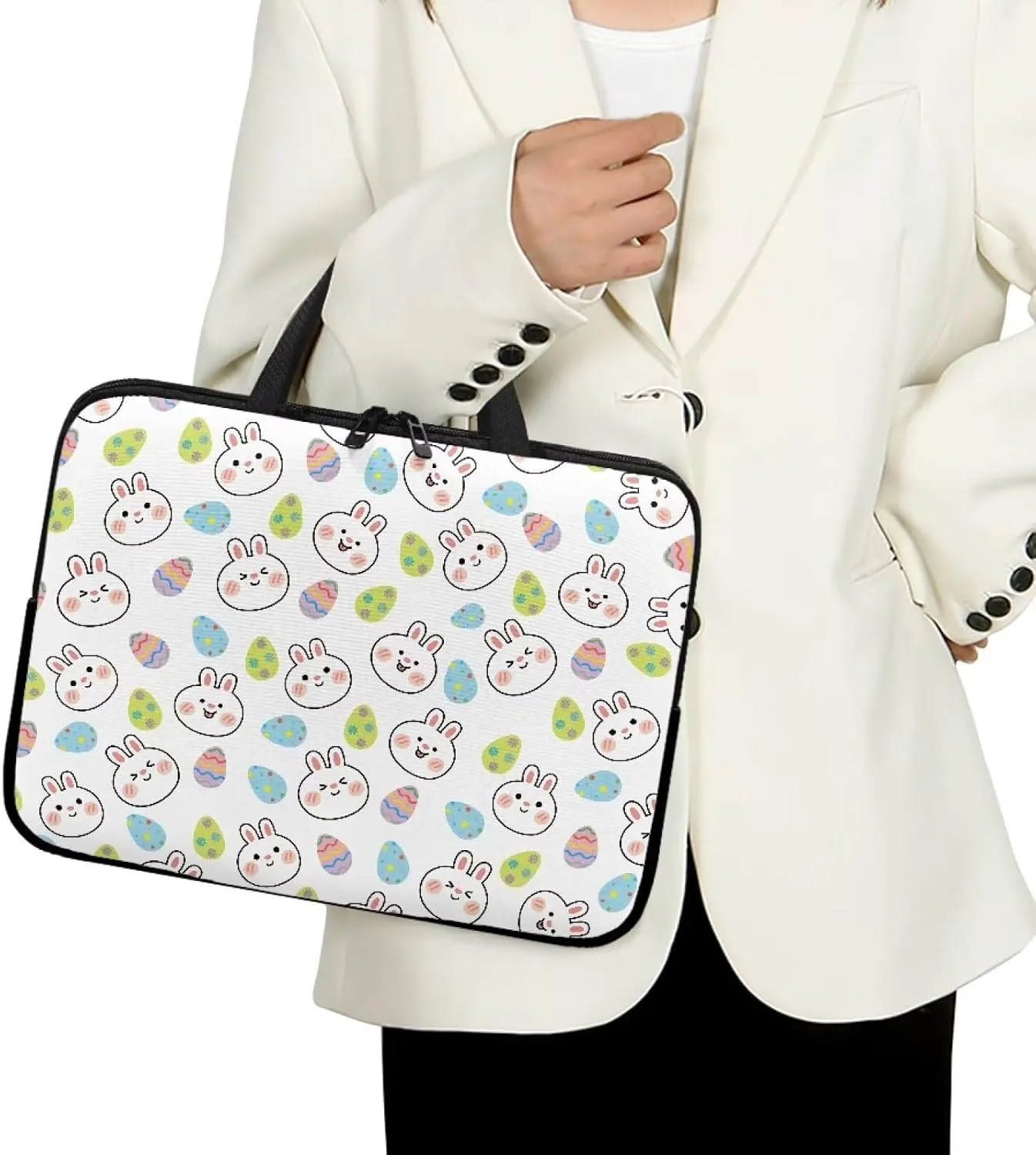 Uasibuni Laptop Sleeve Bag 17 inch Laptop Shoulder Bag Laptop Carrying Case Computer Cover Laptop Bag for Women Men