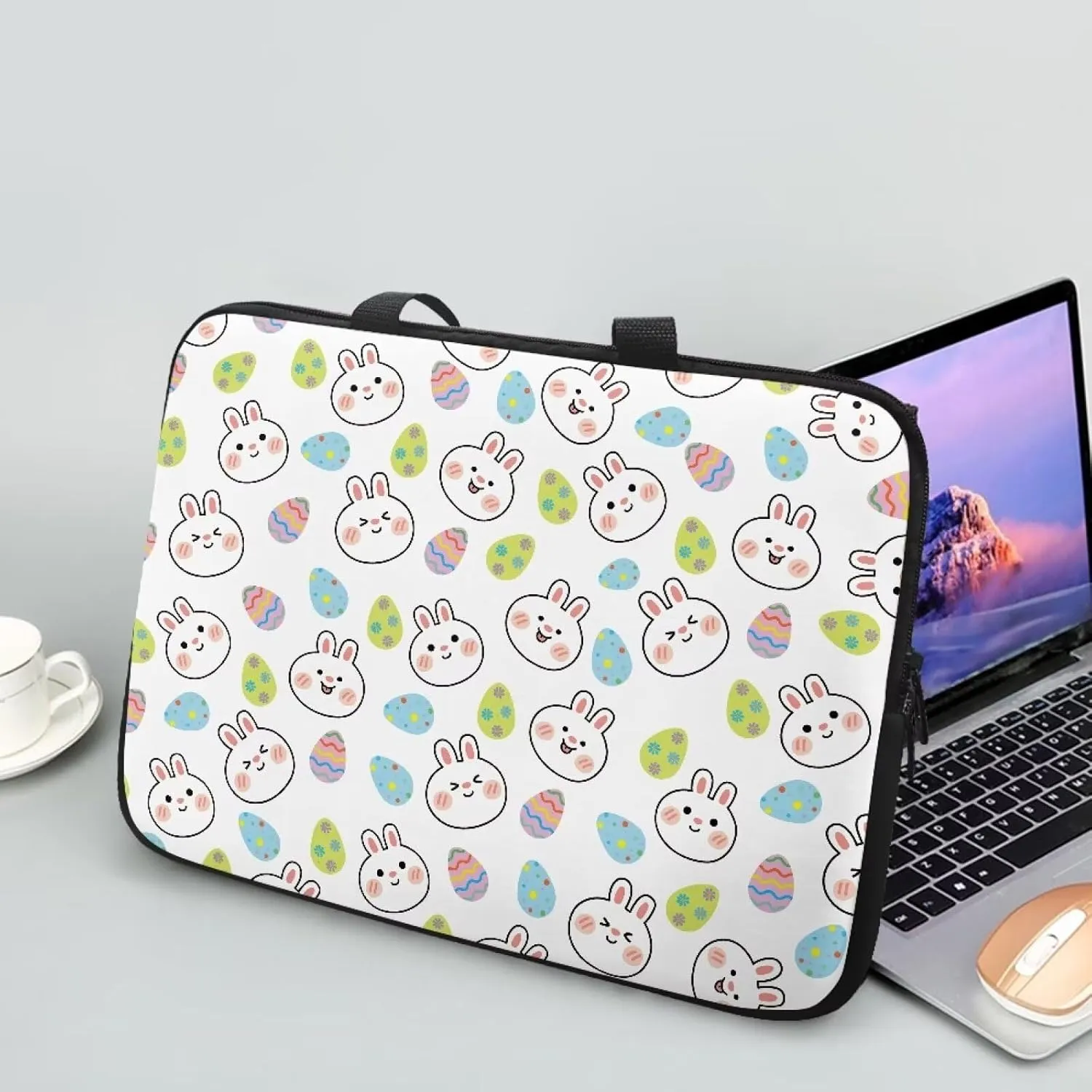 Uasibuni Laptop Sleeve Bag 17 inch Laptop Shoulder Bag Laptop Carrying Case Computer Cover Laptop Bag for Women Men