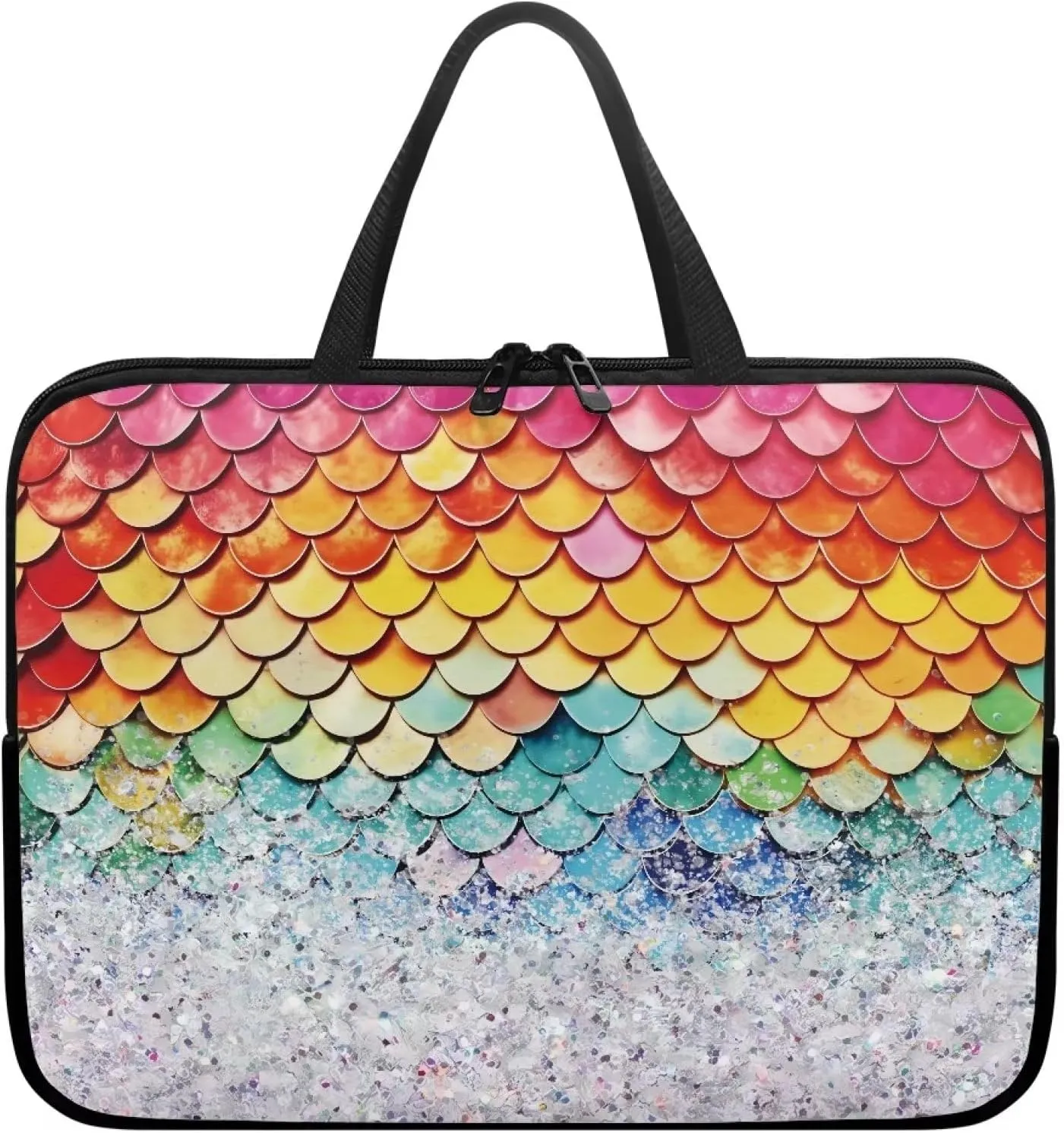 Uasibuni Laptop Sleeve Case with Handle for 14/15.6/ 17In Laptop,Laptop Case Cover Cute Laptop Bag for Women Men