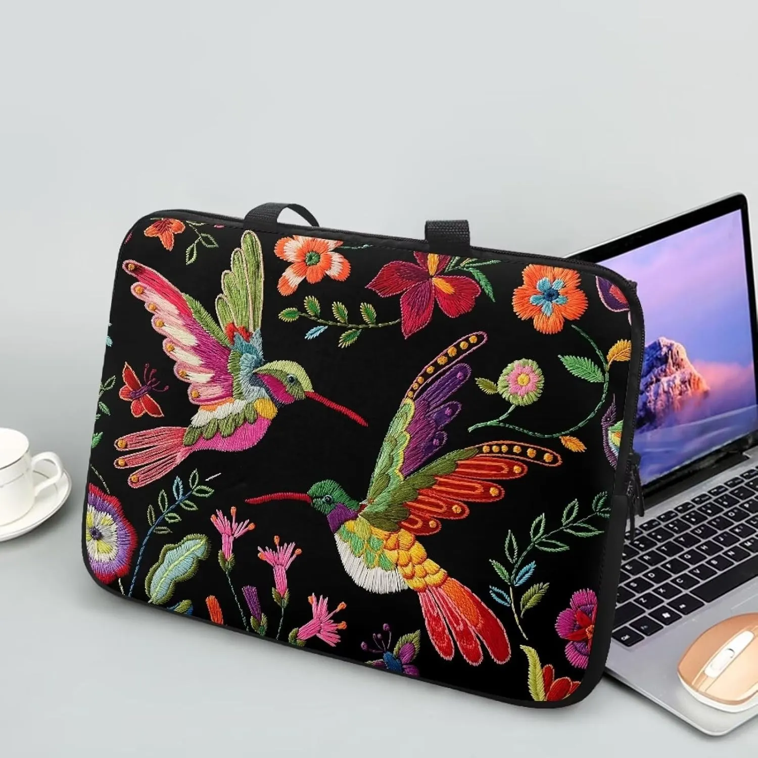 Uasibuni Laptop Sleeve Case with Handle for 14/15.6/ 17In Laptop,Laptop Case Cover Cute Laptop Bag for Women Men