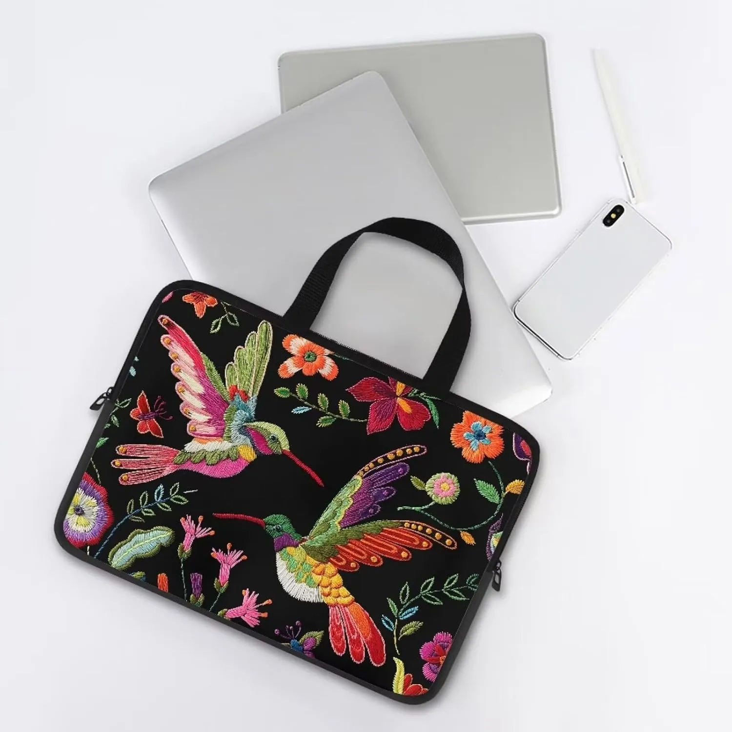 Uasibuni Laptop Sleeve Case with Handle for 14/15.6/ 17In Laptop,Laptop Case Cover Cute Laptop Bag for Women Men