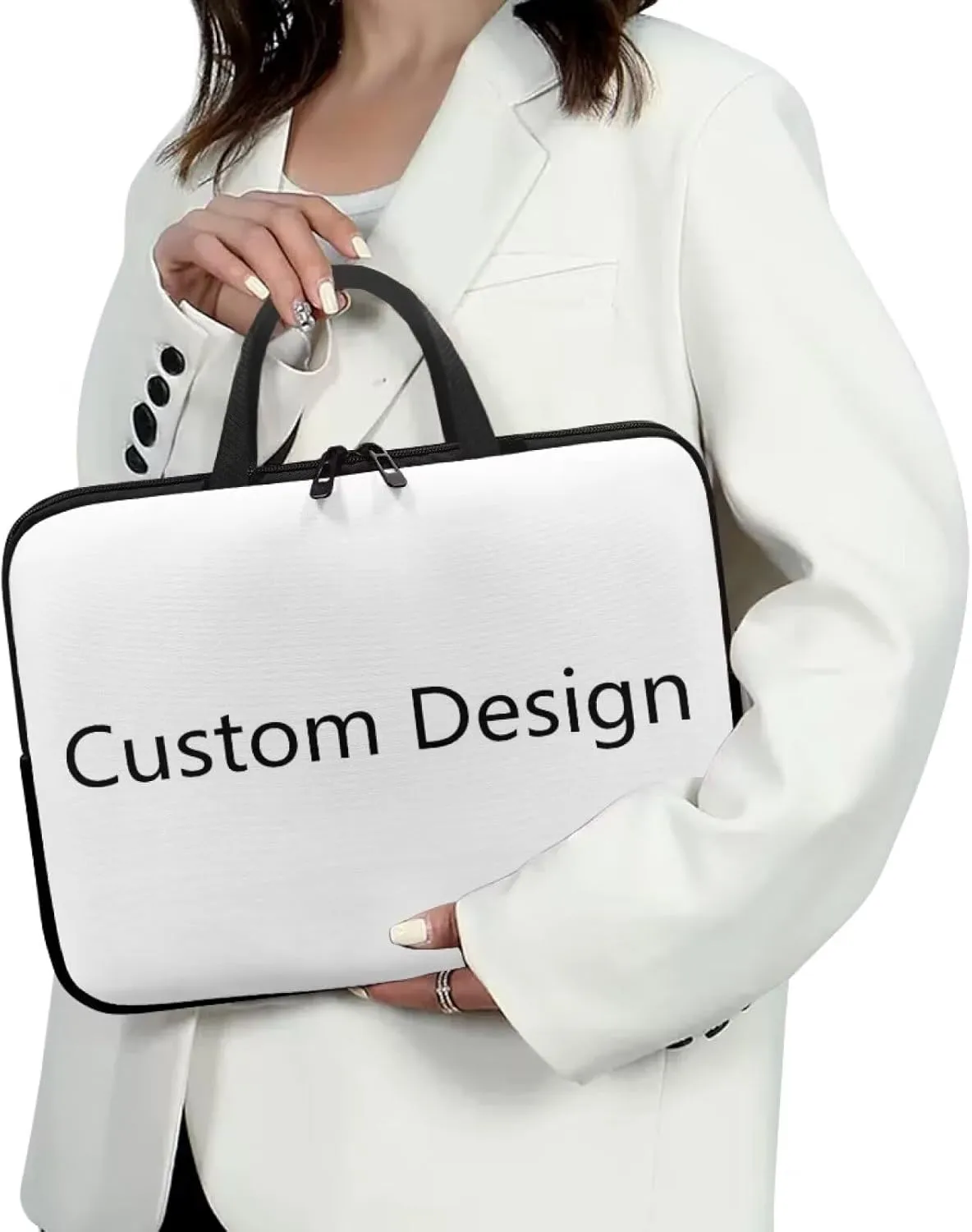 Uasibuni Laptop Sleeve Case with Handle for 14/15.6/ 17In Laptop,Laptop Case Cover Cute Laptop Bag for Women Men
