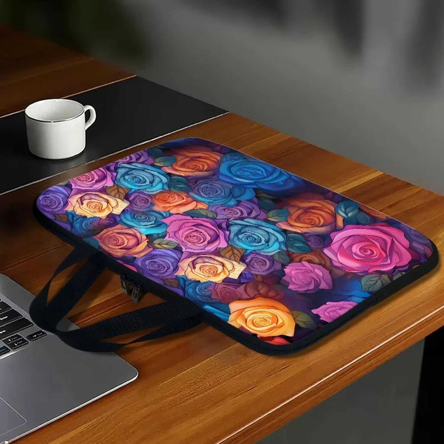Uasibuni Laptop Sleeve Case with Handle for 14/15.6/ 17In Laptop,Laptop Case Cover Cute Laptop Bag for Women Men
