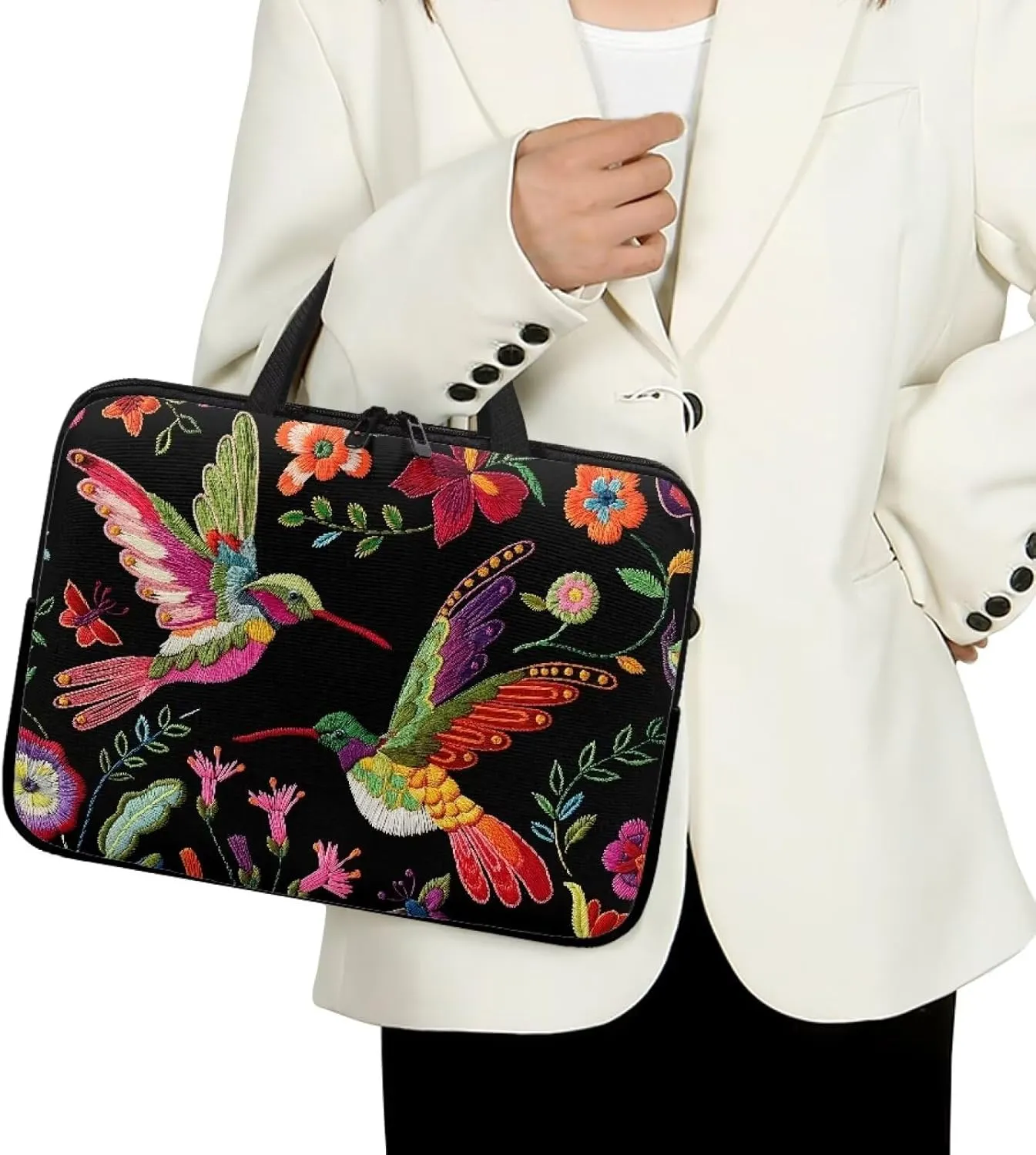Uasibuni Laptop Sleeve Case with Handle for 14/15.6/ 17In Laptop,Laptop Case Cover Cute Laptop Bag for Women Men