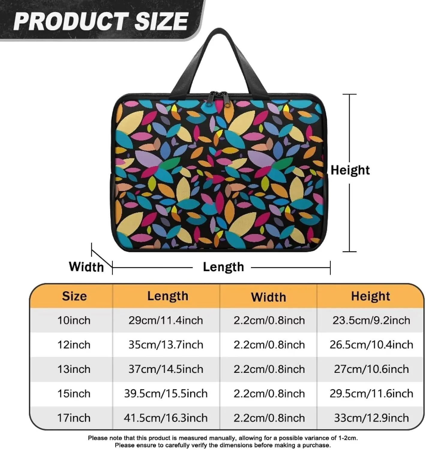 Uasibuni Lightweight Laptop Travel Bag 17" Laptop Bag with Handle,PU Leather Laptop Messenger Bag 15.6"