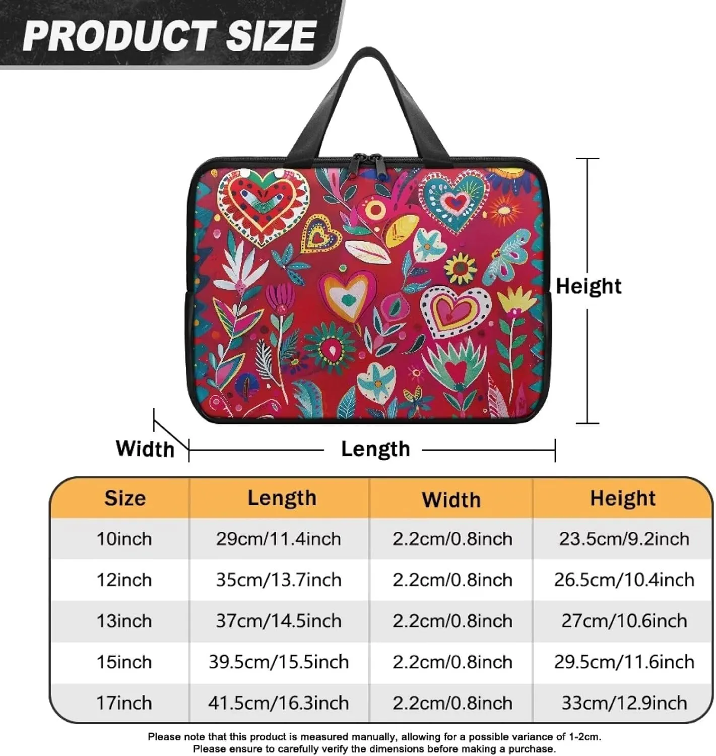 Uasibuni Personalized Laptop Tote Bag,17In/17.3In,Computer Bag Travel Laptop Bag 14"/15.6"