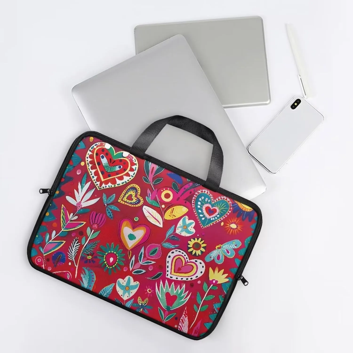 Uasibuni Personalized Laptop Tote Bag,17In/17.3In,Computer Bag Travel Laptop Bag 14"/15.6"