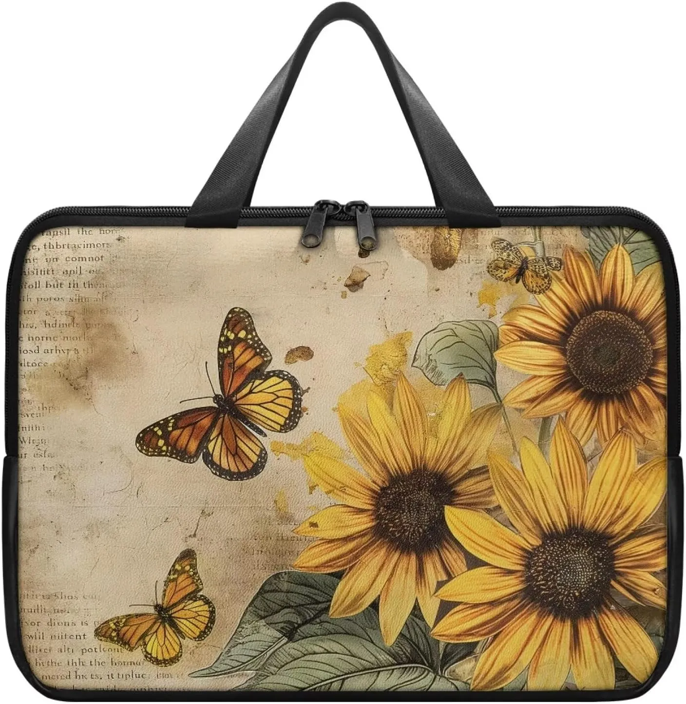 Uasibuni Stylish Laptop Messenger Bag 17.3In,Laptop Case,Personalized PU Leather Laptop Tote Bag