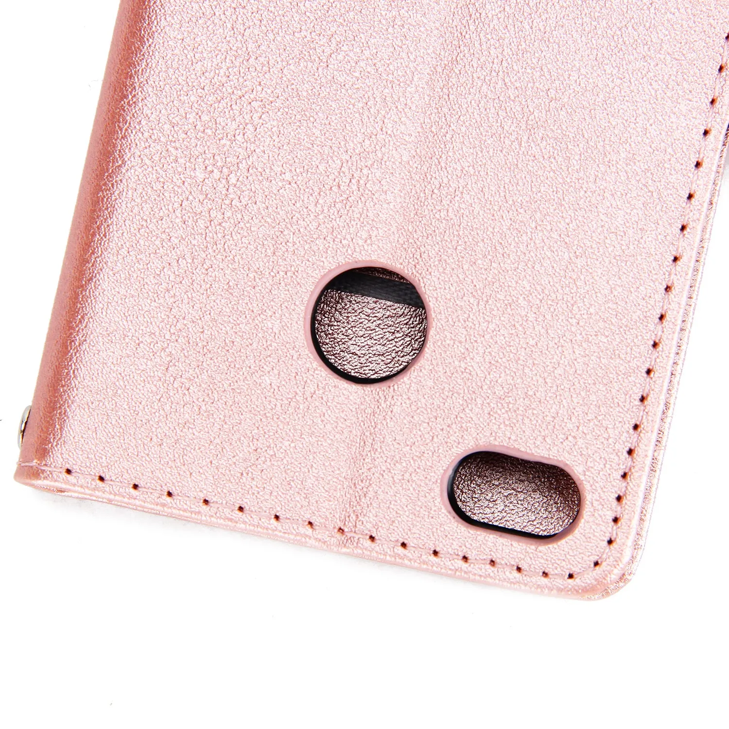 Ultra Slim Shockproof Full Protective Case with Card Wallet Slot for Xiaomi Redmi 4X red