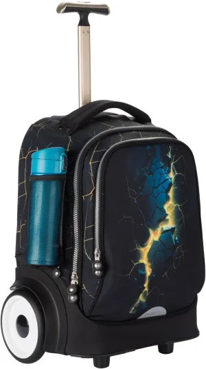 UNIKER Rolling Laptop Bag for Laptop,Wheeled Backpack for Adult,Wheeled Suitcase,Softside Trolley Bag with Laptop Compartment