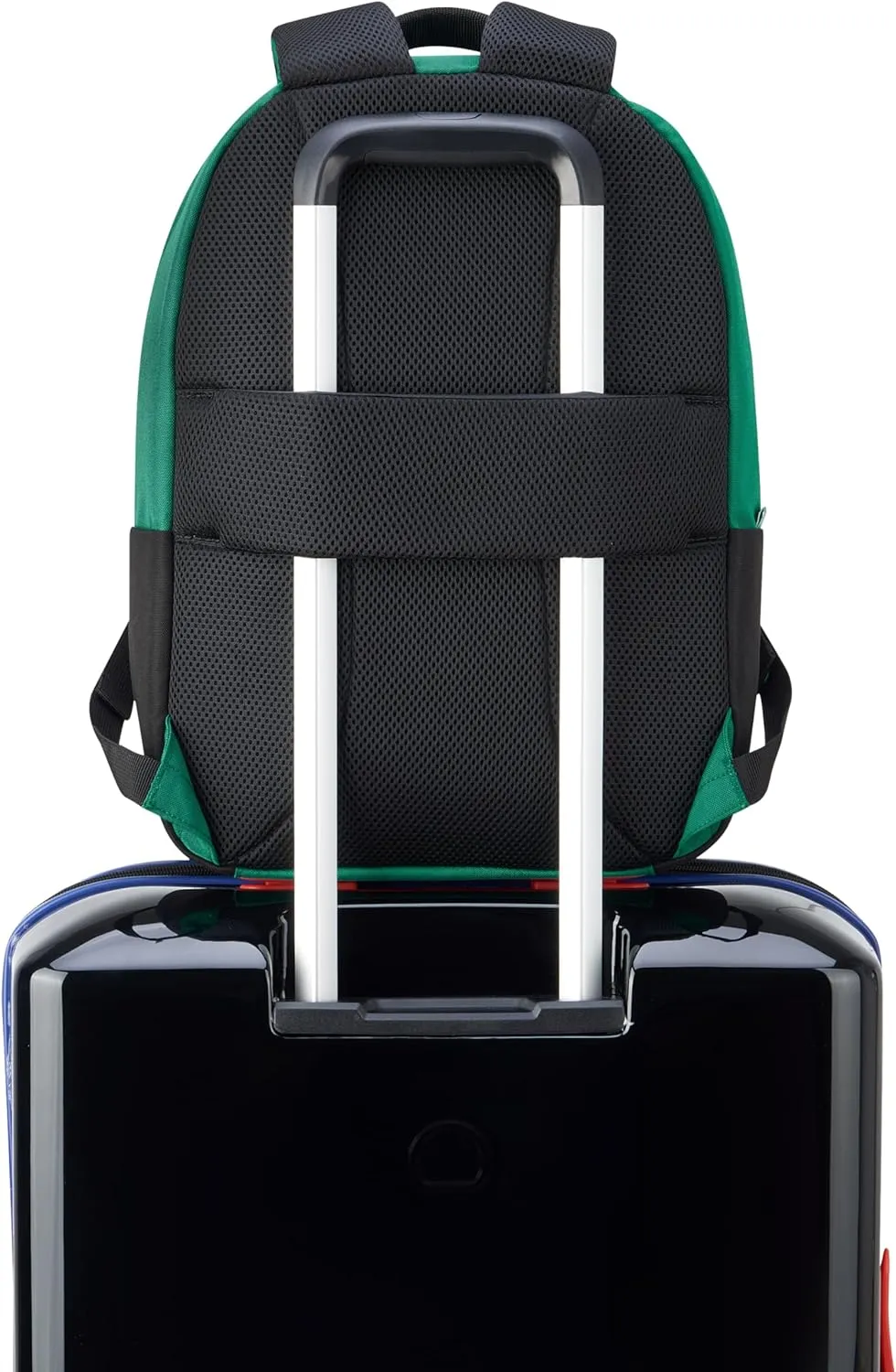 United Colors of Benetton Fabrica Backpack, Green, 15.6 Inch Laptop Sleeve