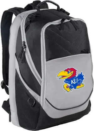 University of Kansas Backpack KU Jayhawks Laptop Computer Bag