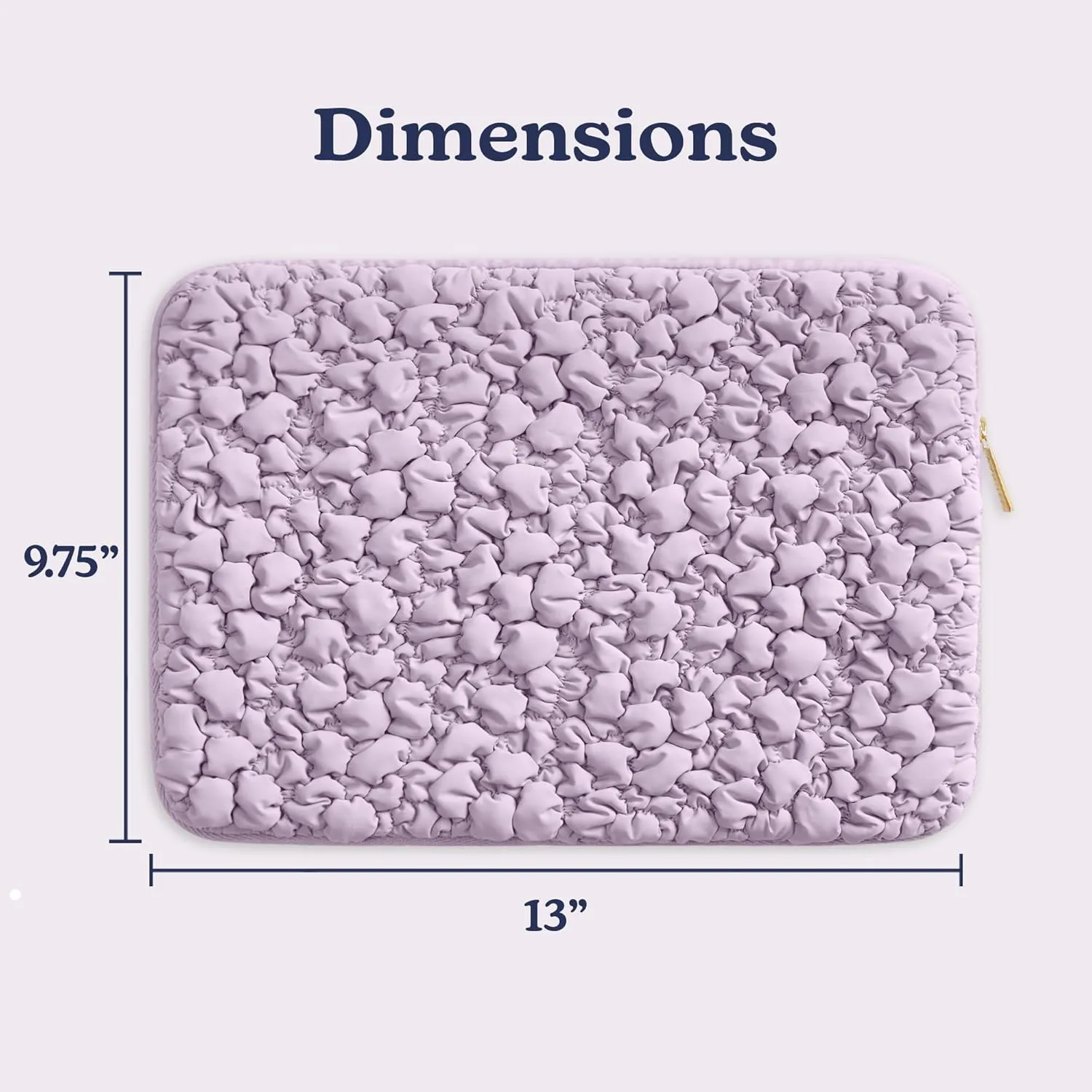 Vandel Puffy Laptop Sleeve Case, 13-14 inch Laptop Sleeve Bag Case 13.3 Inch, Compatible with Mac Air 13, MacBook Pro 13 in, MacBook 14 in, iPad Pro 12.9, HP Dell ASUS