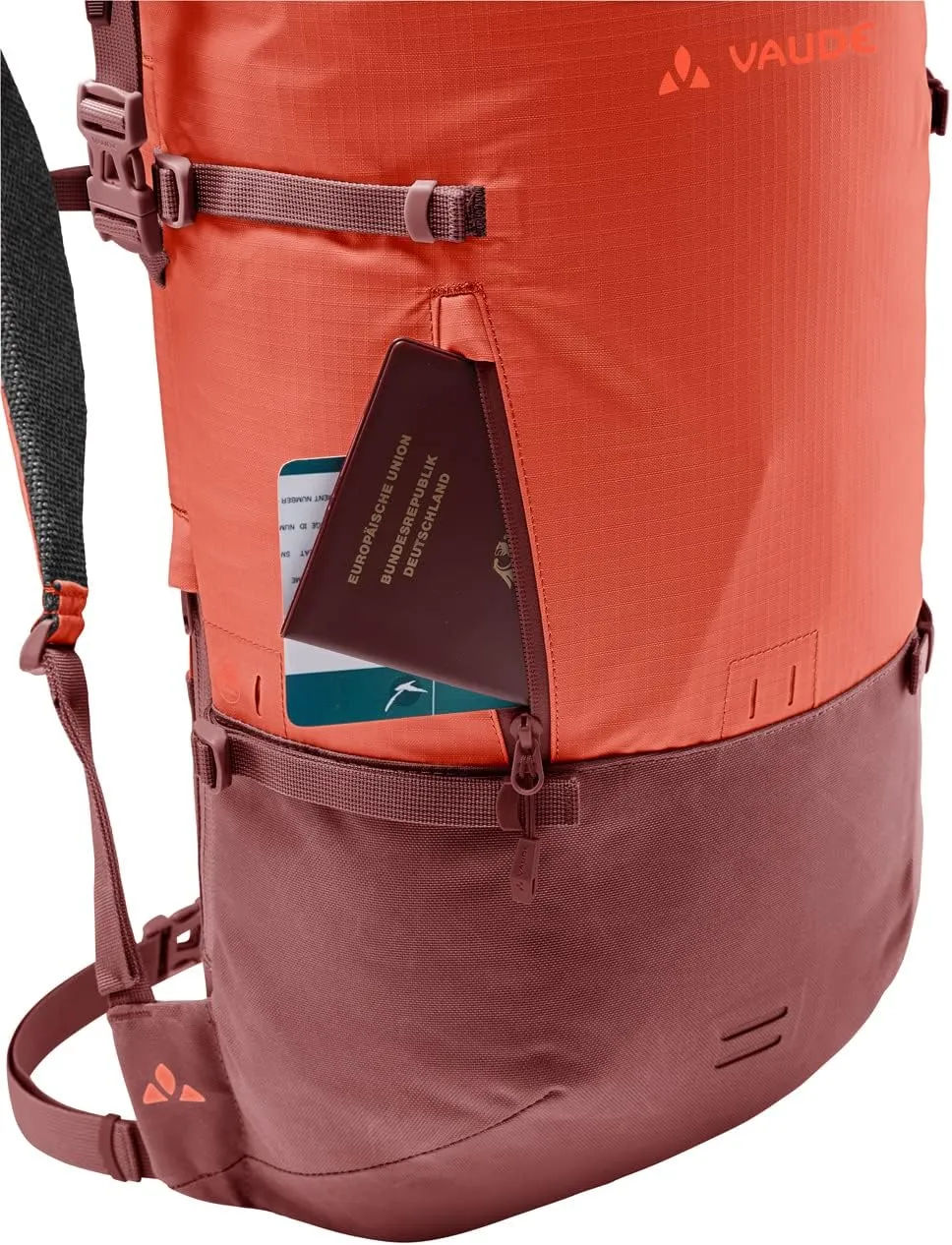 Vaude CityGo Casual Daypack, 53 cm, 23 liters, Hotchili, One Size