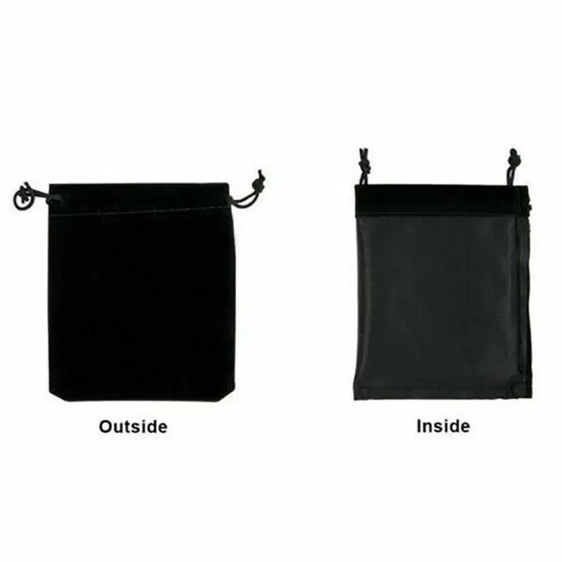 Velvet Gift Drawstring Bags 50PCS 5Colours 3Sizes