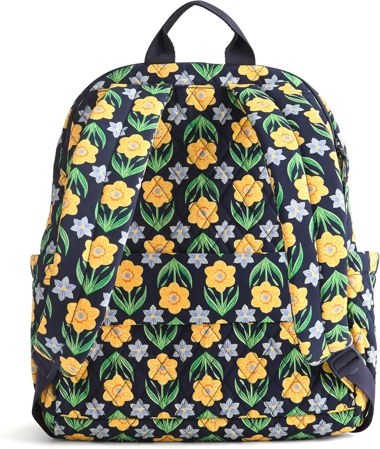 Vera Bradley Premium Cotton Bancroft Backpack, Daffodils