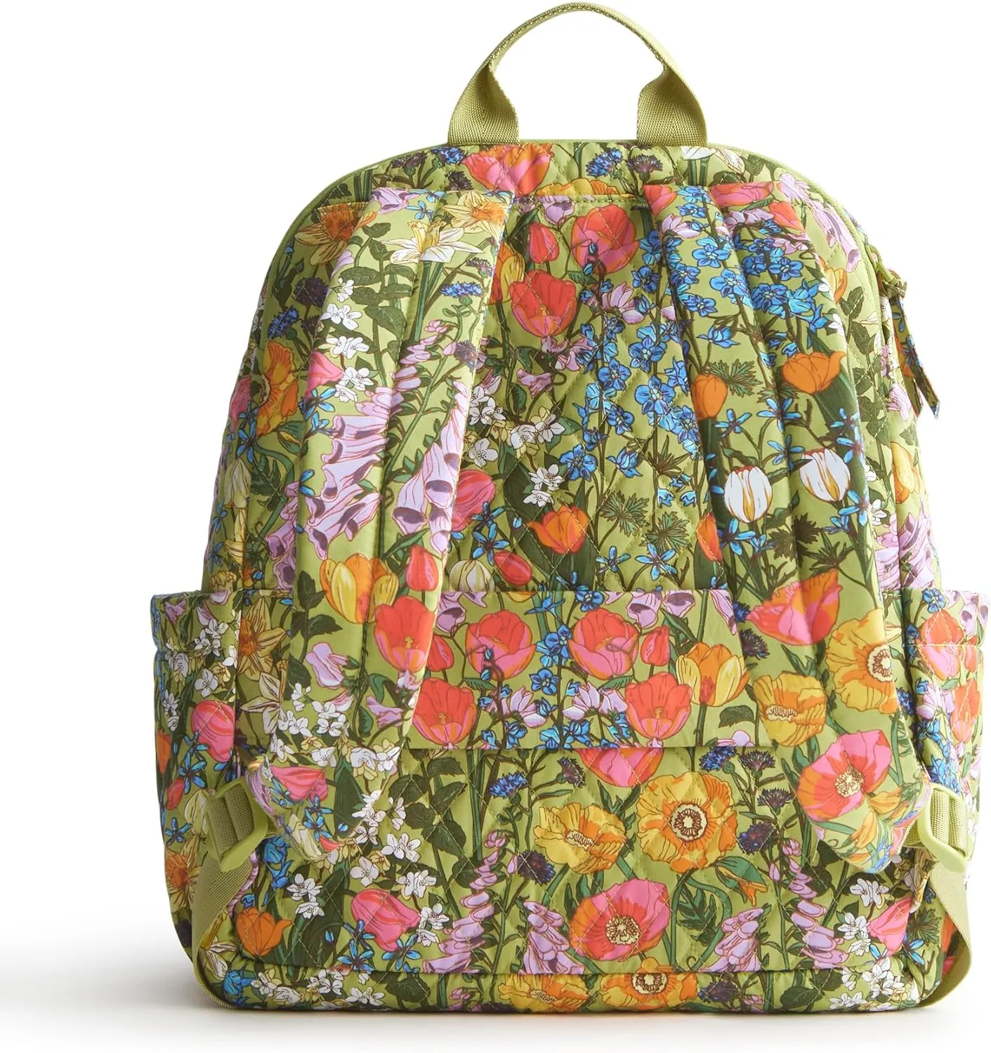 Vera Bradley Premium Cotton Bancroft Backpack, Meadow Bouquet
