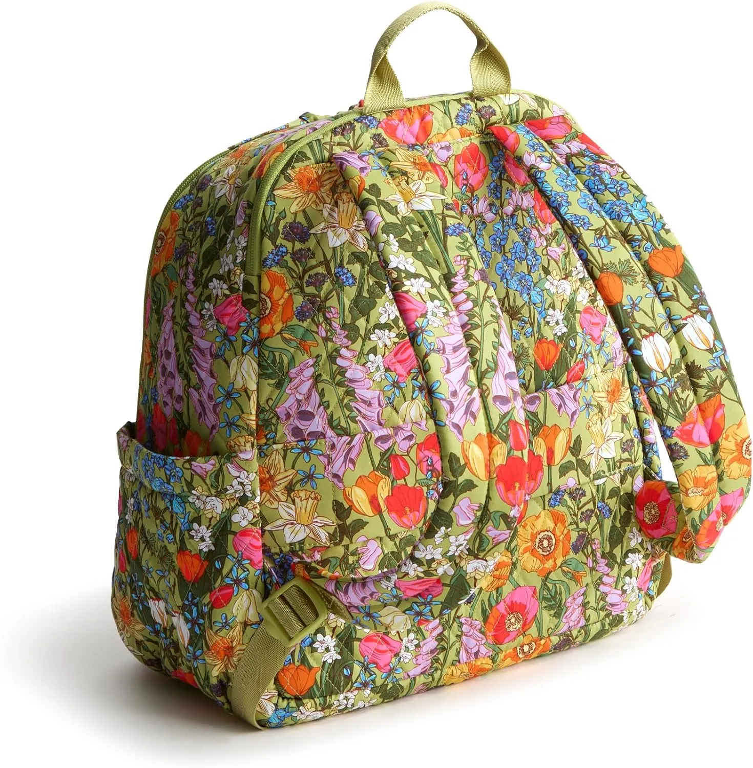Vera Bradley Premium Cotton Bancroft Backpack, Meadow Bouquet