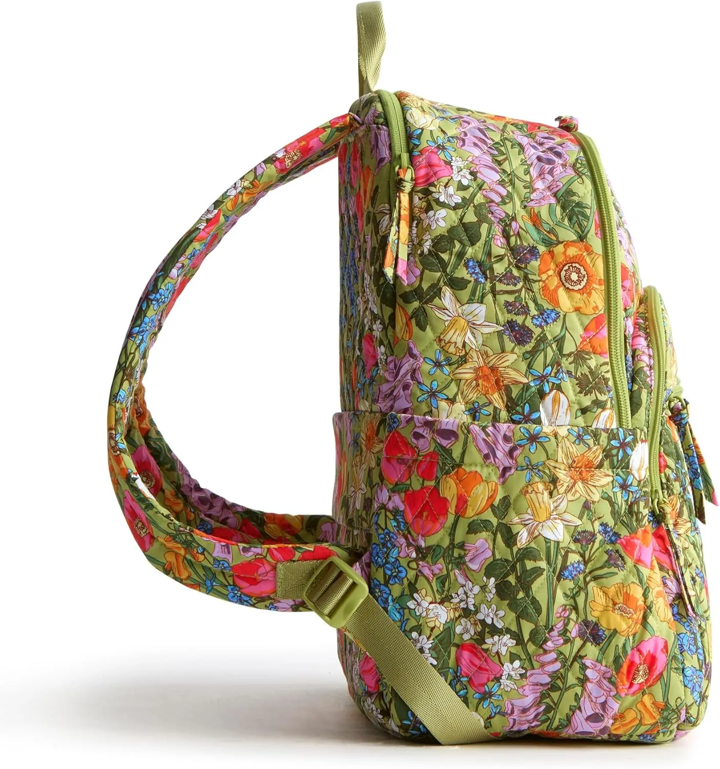 Vera Bradley Premium Cotton Bancroft Backpack, Meadow Bouquet