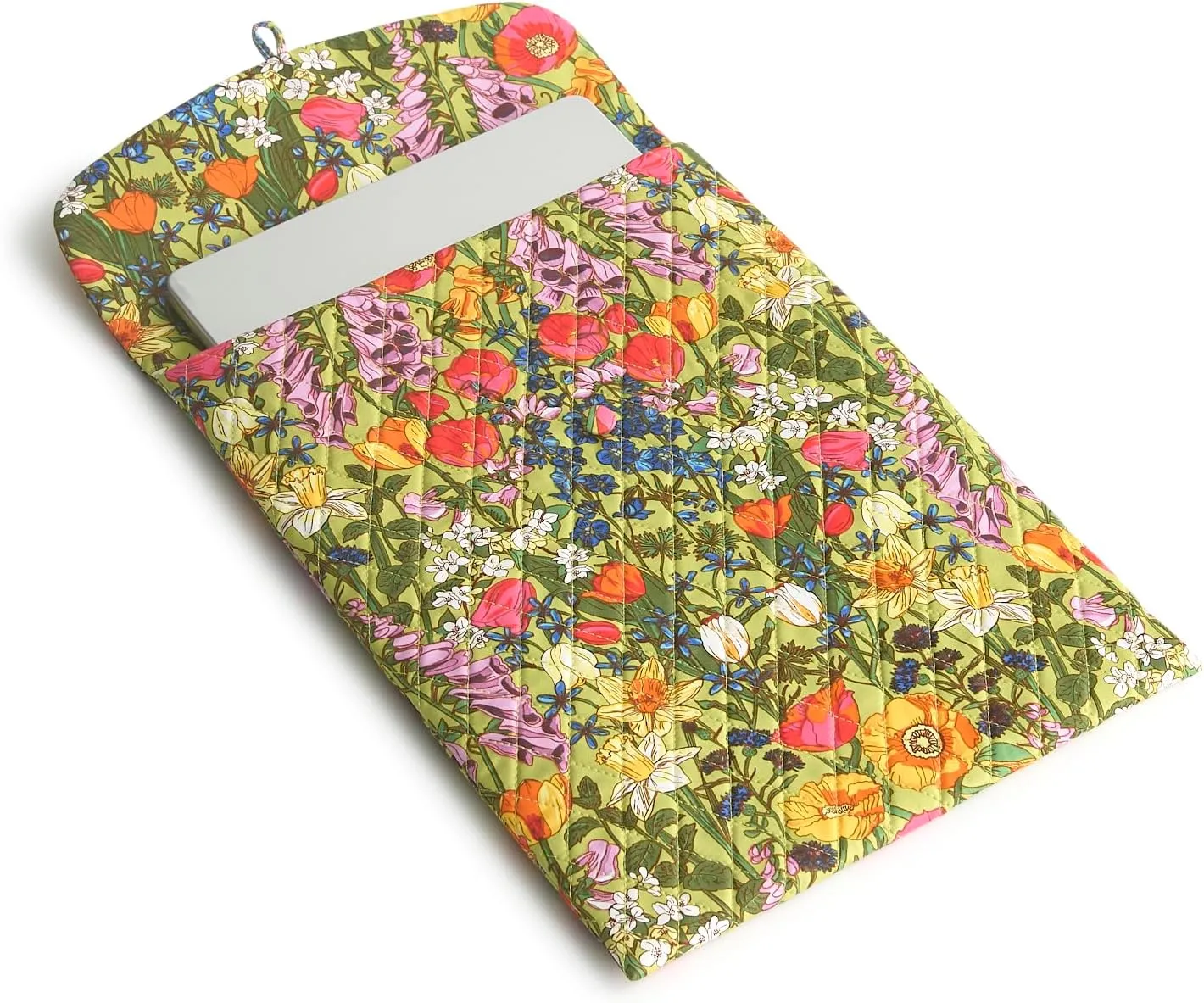 Vera Bradley Premium Cotton Large Envelope Tech Sleeve