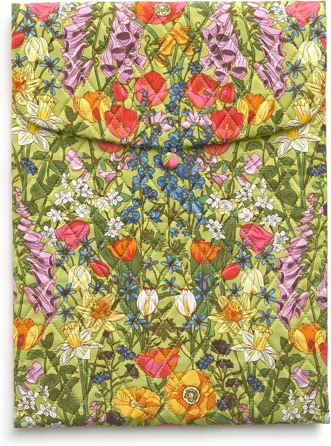Vera Bradley Premium Cotton Large Envelope Tech Sleeve