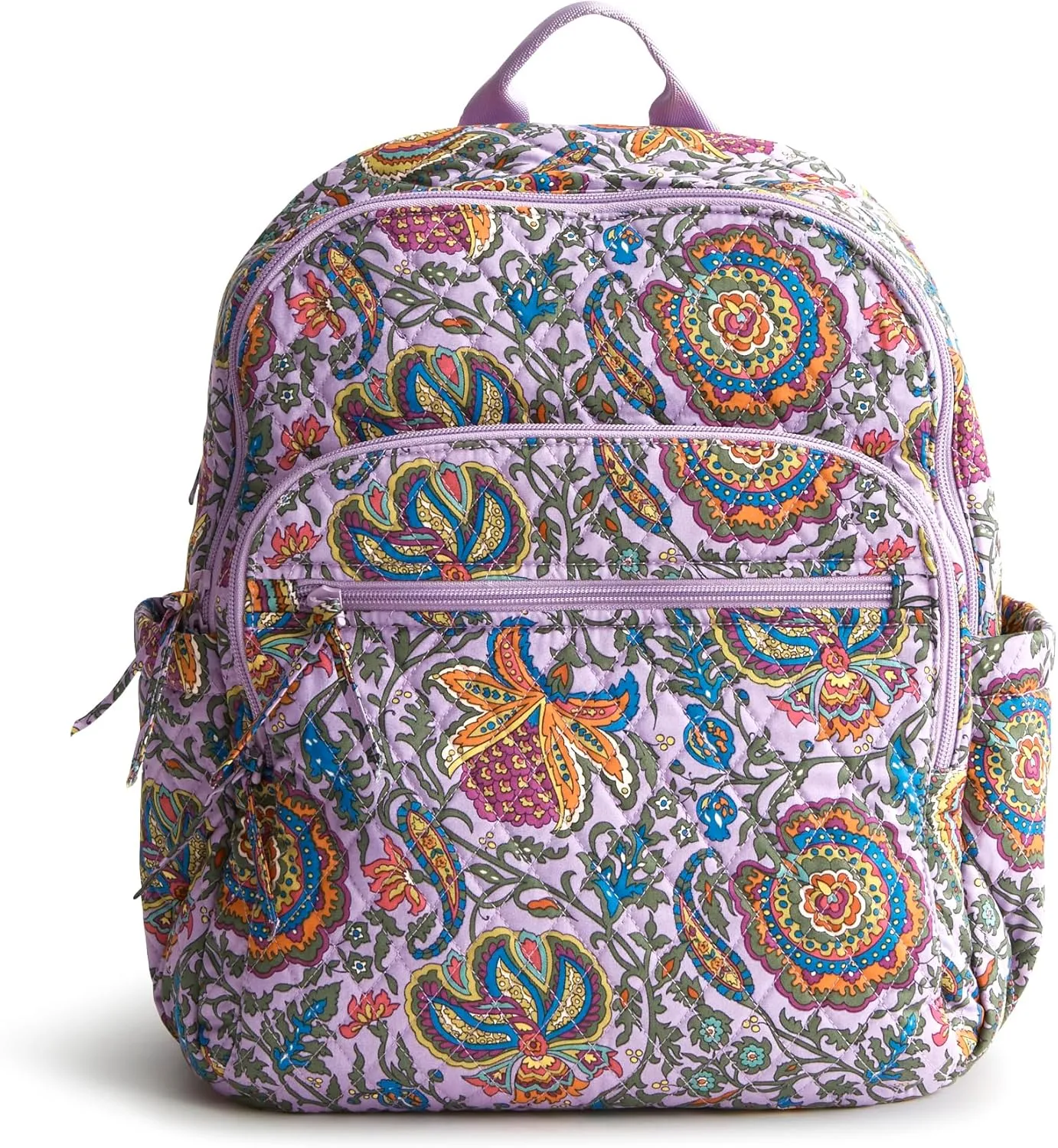 Vera Bradley Women's Premium Cotton Bancroft Backpack, Marrakesh, One Size
