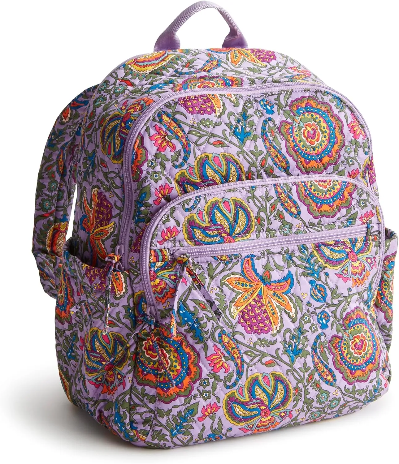 Vera Bradley Women's Premium Cotton Bancroft Backpack, Marrakesh, One Size