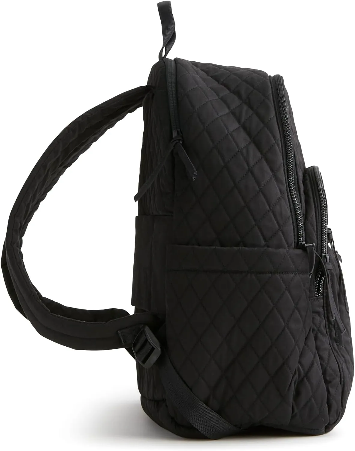 Vera Bradley Women's Premium Cotton Bancroft Backpack, Moonless Night, One Size