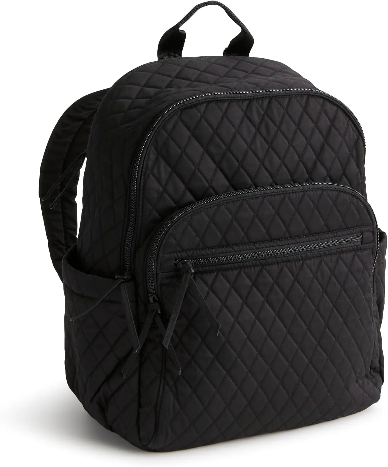 Vera Bradley Women's Premium Cotton Bancroft Backpack, Moonless Night, One Size
