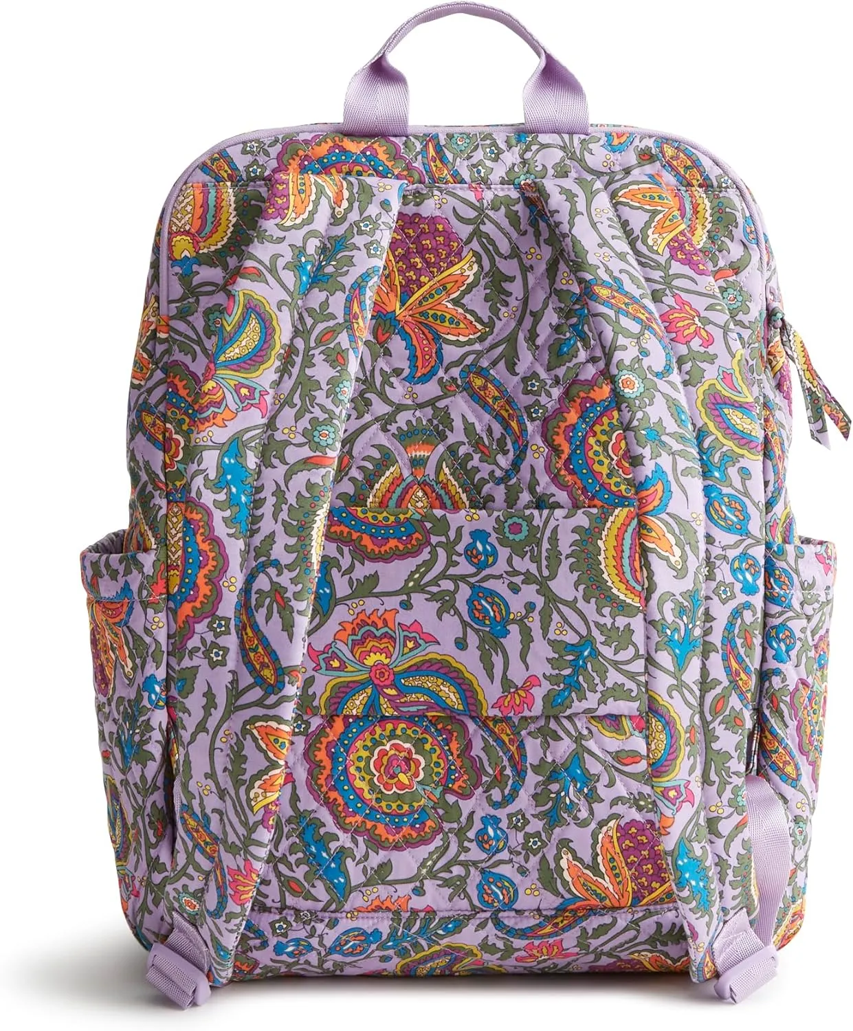 Vera Bradley Women's Premium Cotton Large Bancroft Backpack, Marrakesh, One Size
