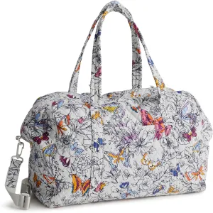 Vera Bradley Women's Premium Cotton Miramar Weekender