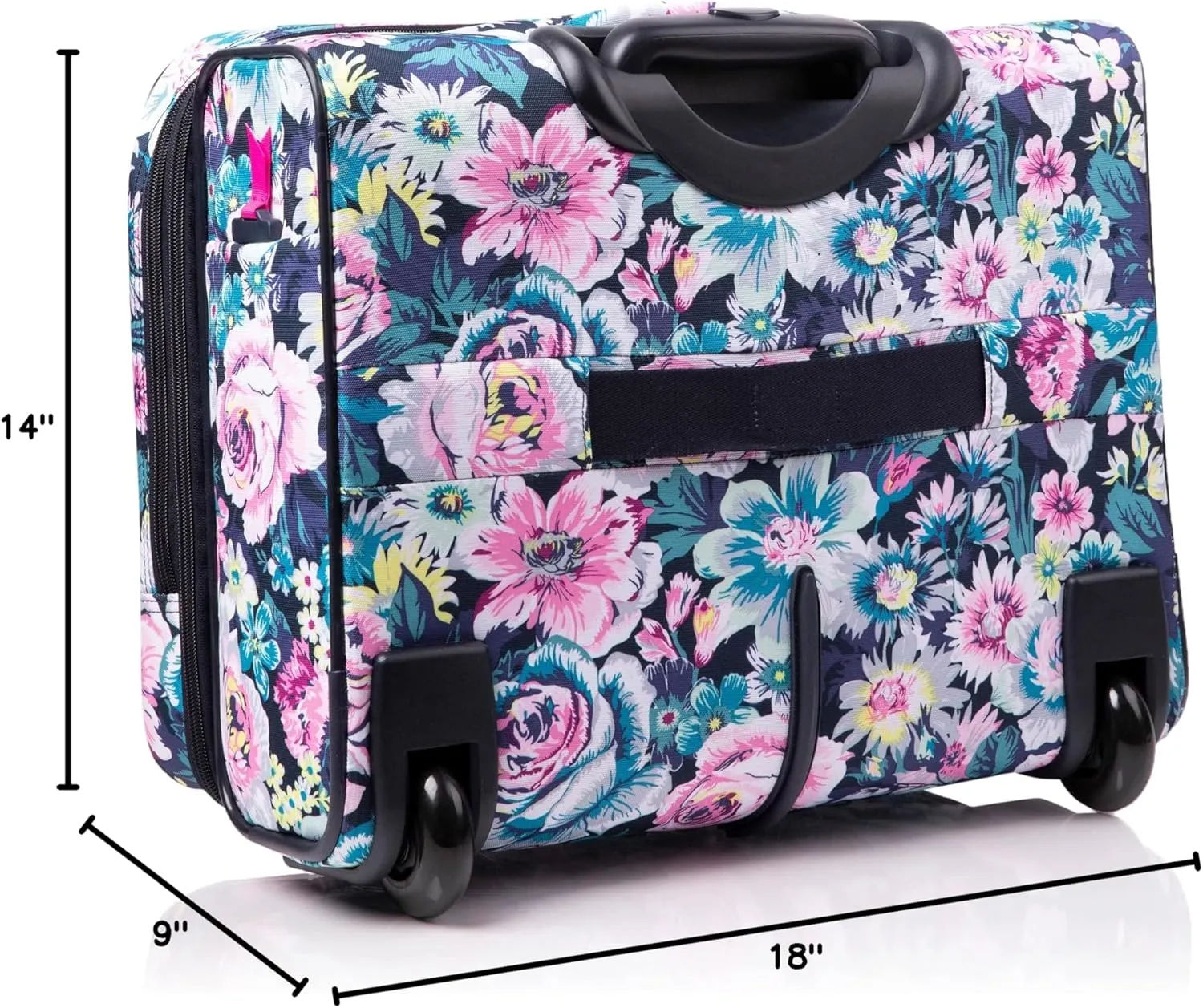 Vera Bradley Women's Softside Rolling Work Bag