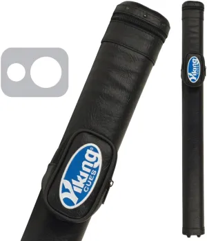 Viking Pool Cue Case, Pool Stick Case with Shoulder Strap, Vinyl Shell and Felt Interior, Billiard Cue Case, Pool Cue Bag, Pool Table Accessories, Billiards Equipment