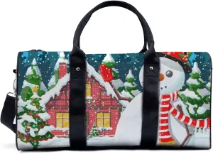 Village Fields And Woods Duffel Bag Travel Yoga Camping Gym Shoulder Bags Sports Handbag Lightweight canvas Tote Bag Holdall for Men Women