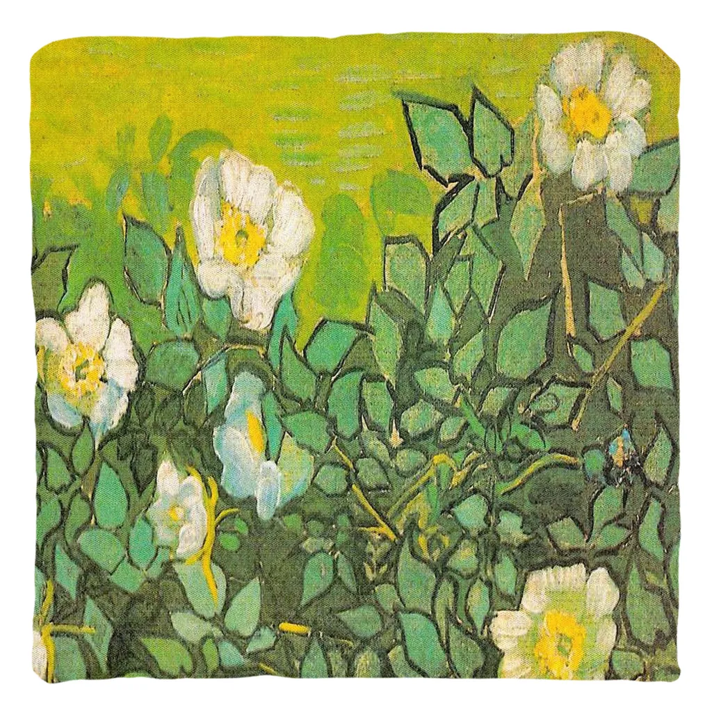 Vintage floral indoor throw pillows & pillow covers, Medium to large, Design 01